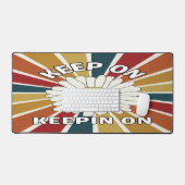 保オンキープインオンレトロデスクマット デスクマット (キーボード&マウス)