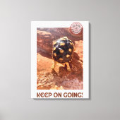 保オンゴー喧騒ベビーサルカタのハイキングセドナ キャンバスプリント (正面)