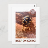 保オンゴー喧騒ベビーサルカタのハイキングセドナ ポストカード (正面/裏面)