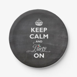 保カルムとパーティーオンシャルボードホリおもしろいデイ ペーパープレート