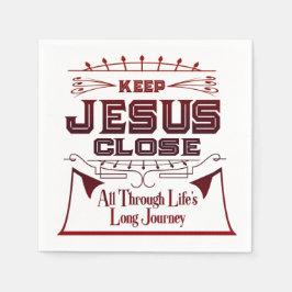 保キリスト教ナプキン スタンダードカクテルナプキン