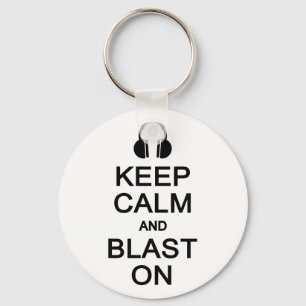 保キーチェーンのCalm & Blast キーホルダー