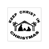 保クリスマス ラバースタンプ (インプリント)