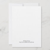 保クリスマス 招待状 (裏面)