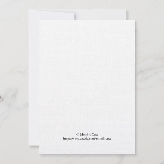 保クリスマス 招待状 (裏面)