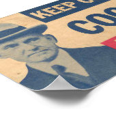 保クール大統領に向けてCoolidgeと共に ポスター (角)