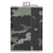 保クールITリール魚釣り父の日の迷彩柄 フラスク (裏面)