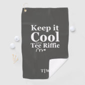 保クールIt And Be Tee Rifficイニシャル ゴルフタオル (インサイチュ)