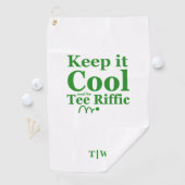保クールIt And Be Tee Rifficイニシャル ゴルフタオル (インサイチュ)