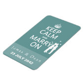 保ゲイ結婚 マグネット (左側)