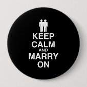 保ゲイ 缶バッジ (正面)