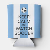 保サッカーのアルゼンチンブルーストライプ 缶クーラー (裏面)