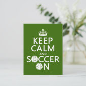 保サッカー ポストカード (スタンド正面)