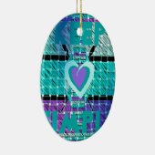 保シンプルの セラミックオーナメント (右)