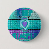 保シンプルの 缶バッジ (正面)