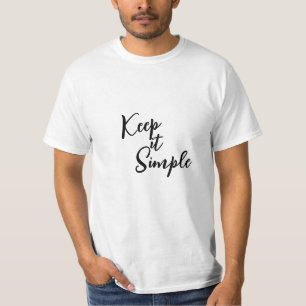 保シンプルの Tシャツ