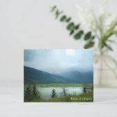 保シンプル ポストカード (スタンド正面)