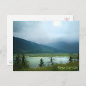 保シンプル ポストカード (正面/裏面)