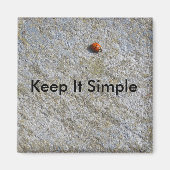 保シンプル マグネット (正面)