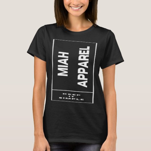 保シンプル Tシャツ (正面)