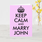 保ジョン・カード カード (黄色い花)