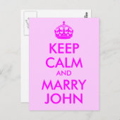 保ジョン・ハガキ ポストカード (正面/裏面)