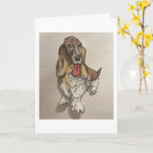 保スケッチ カード (黄色い花)