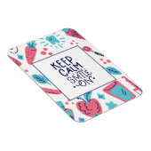 保スマイル |かわいいフレーズ マグネット (右側)