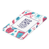 保スマイル |かわいいフレーズ マグネット (左側)