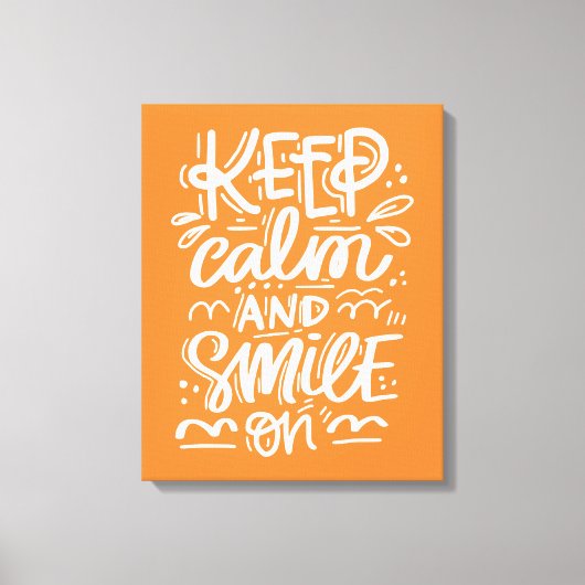 保スマイル キャンバスプリント (正面)