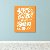 保スマイル キャンバスプリント (インサイチュ (ウッドフロア))