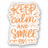 保スマイル シール (正面)