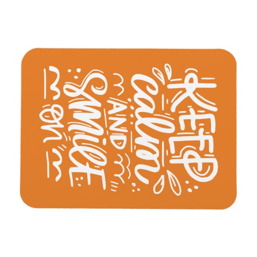 保スマイル マグネット (横)