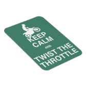 保スロットルを静かにツイスト – Dirt Bike マグネット (右側)