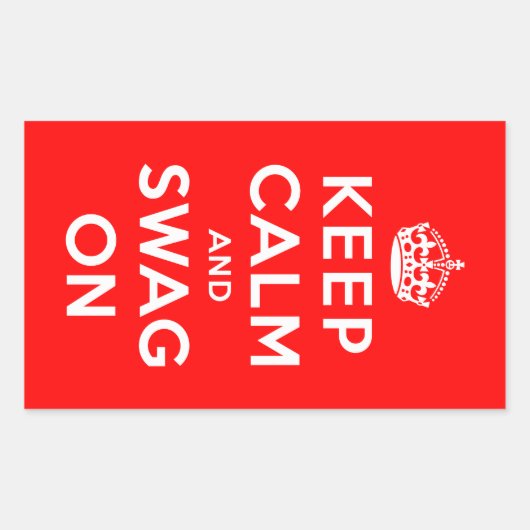 保スワッグオン 長方形シール (正面)