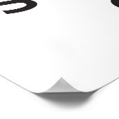 保スープを飲む ポスター (角)