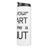 保チャートとドーナツを作る タンブラー (回転右)