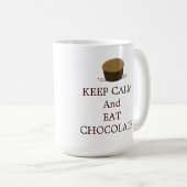 保チョコ食べー コーヒーマグカップ (正面右)