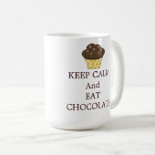 保チョコ食べー コーヒーマグカップ (正面右)