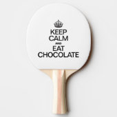 保チョコ食べー 卓球ラケット (裏面)