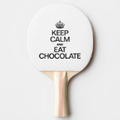 保チョコ食べー 卓球ラケット (正面)