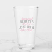 保デザインは自分で:-)ガラス タンブラーグラス (裏面)