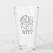 保デザインは自分で：-)ガラス タンブラーグラス (裏面)