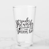 保デザインは自分で：-)ガラス タンブラーグラス (正面)