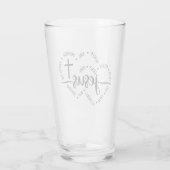 保デザインは自分で：-)ガラス タンブラーグラス (裏面)