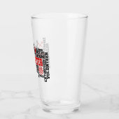 保デザインは自分で:-)ガラス タンブラーグラス (左)