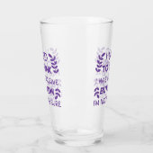 保デザインは自分で:-)ガラス タンブラーグラス (左)