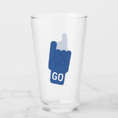 保デザインは自分で：-)ガラス タンブラーグラス (正面)