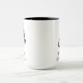 保デザインは自分の:-)マグ マグカップ (中央)