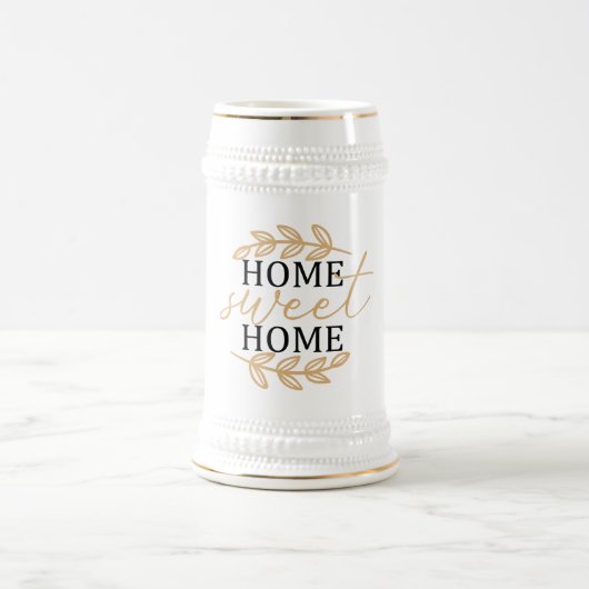 保デザインまたは自分の – ギフトマグ ビールジョッキ (中央)